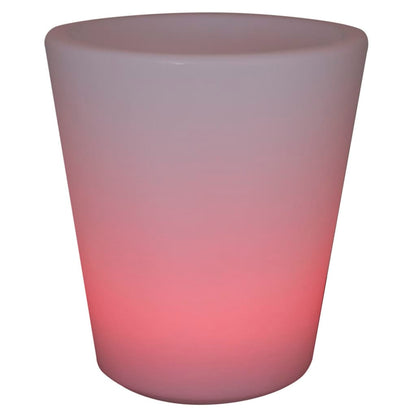Eurotrail Rechargeable LED Lamp/Round Flower Pot 38 cm