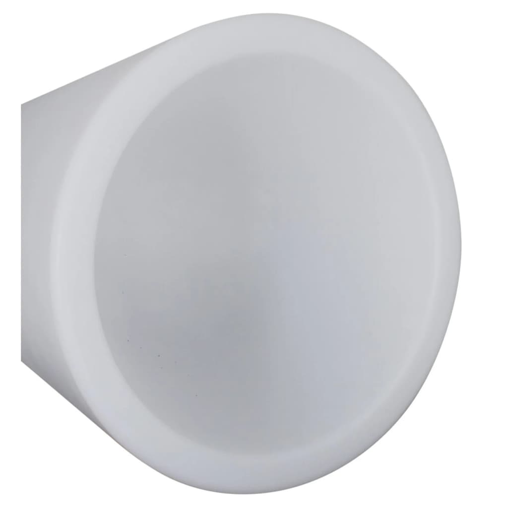 Eurotrail Lampada LED Ricaricabile/Vaso di Fiori Rotondo 38 cm