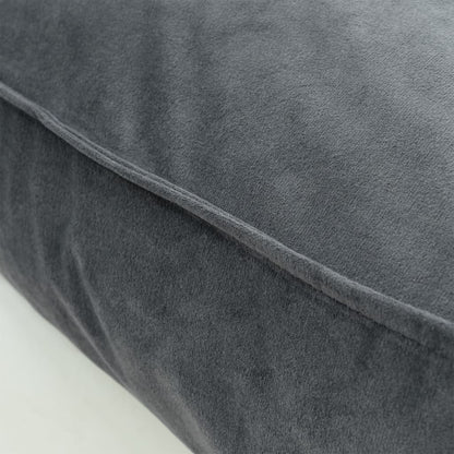 Madison Cuscino per Cani Velvet 120x90x15 cm Grigio - homemem39