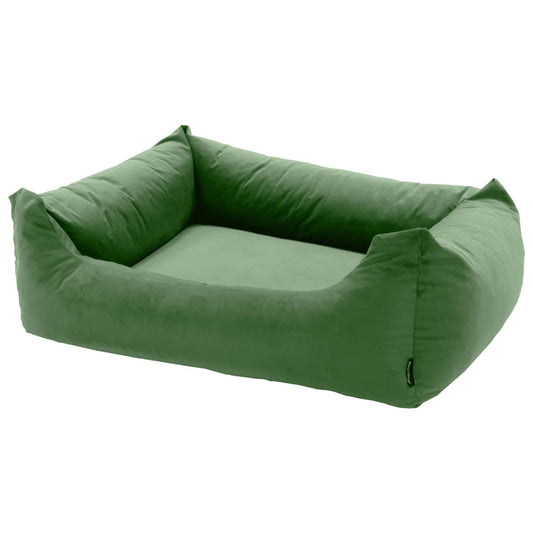 Madison Letto per Cani Velvet 120x95x28 cm Verde - homemem39