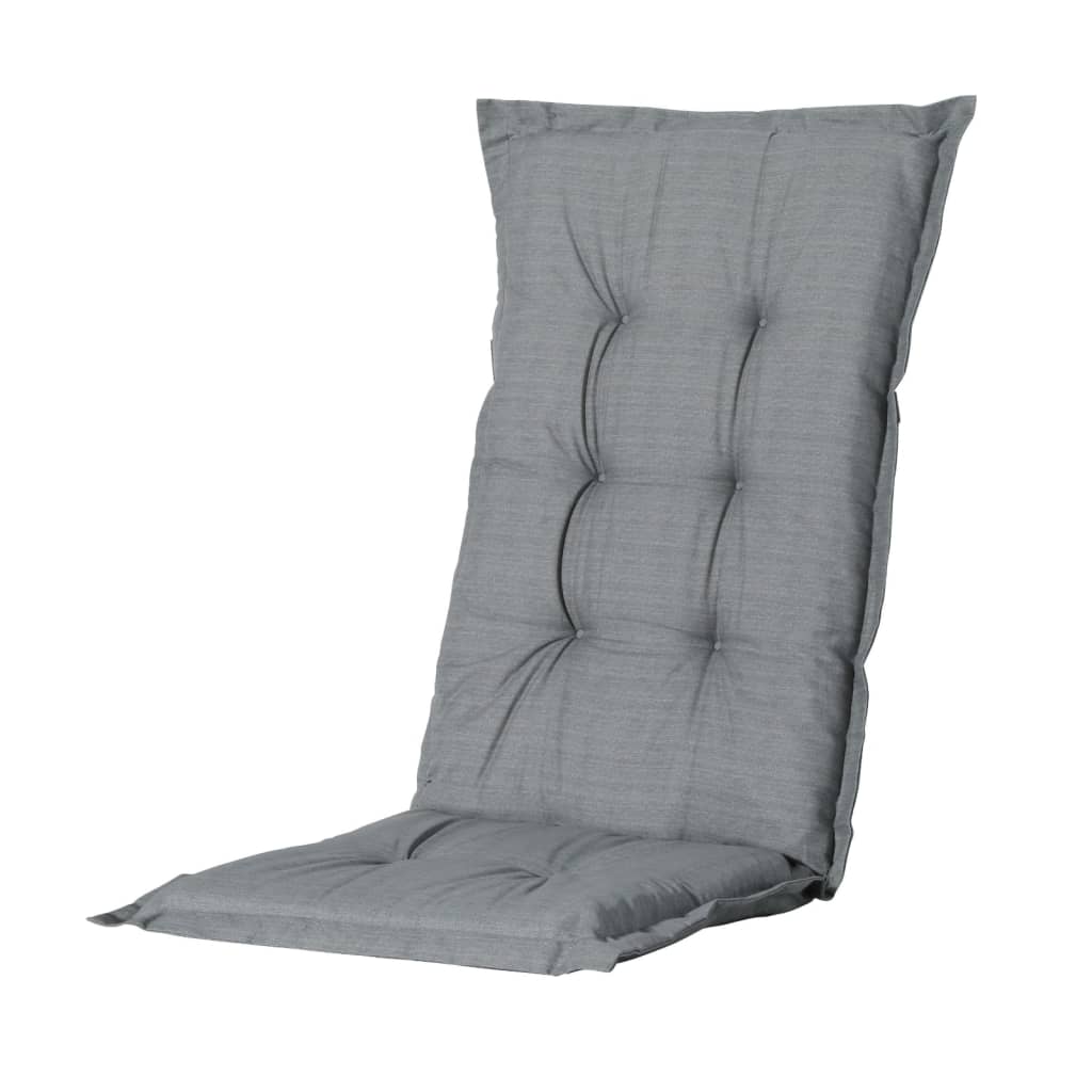 Madison Basic High Back Chair Cushion 123x50 cm Grey