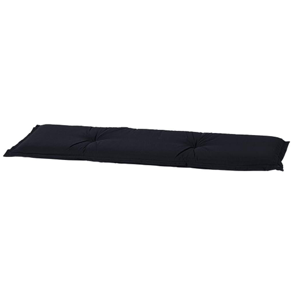 Madison Cuscino per Panche Panama 180x48 cm Nero