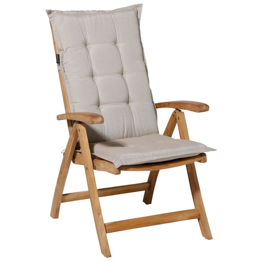 Madison Panama High Back Chair Cushion 123x50 cm Light Beige