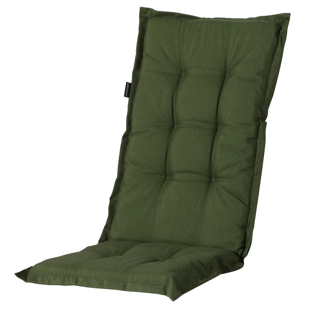 Madison Cuscino Sedia Schienale Alto Panama 123x50 cm Verde - homemem39