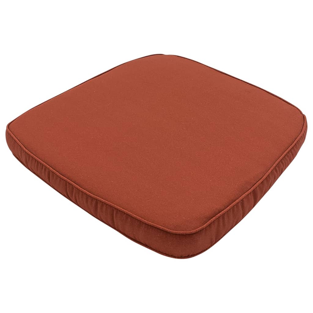 Madison Wicker Garden Chair Cushion Panama 48x48cm Terracotta