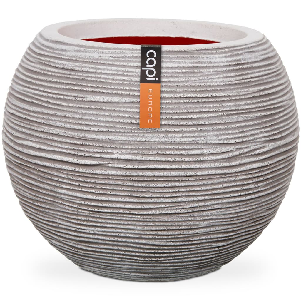 Capi Vaso a Cono Nature Rib 62x48 cm Avorio KOFI271 - homemem39