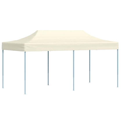 Tenda Pieghevole Pop-Up 3x6 m Bianco Crema