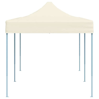 Tenda Pieghevole Pop-Up 3x6 m Bianco Crema