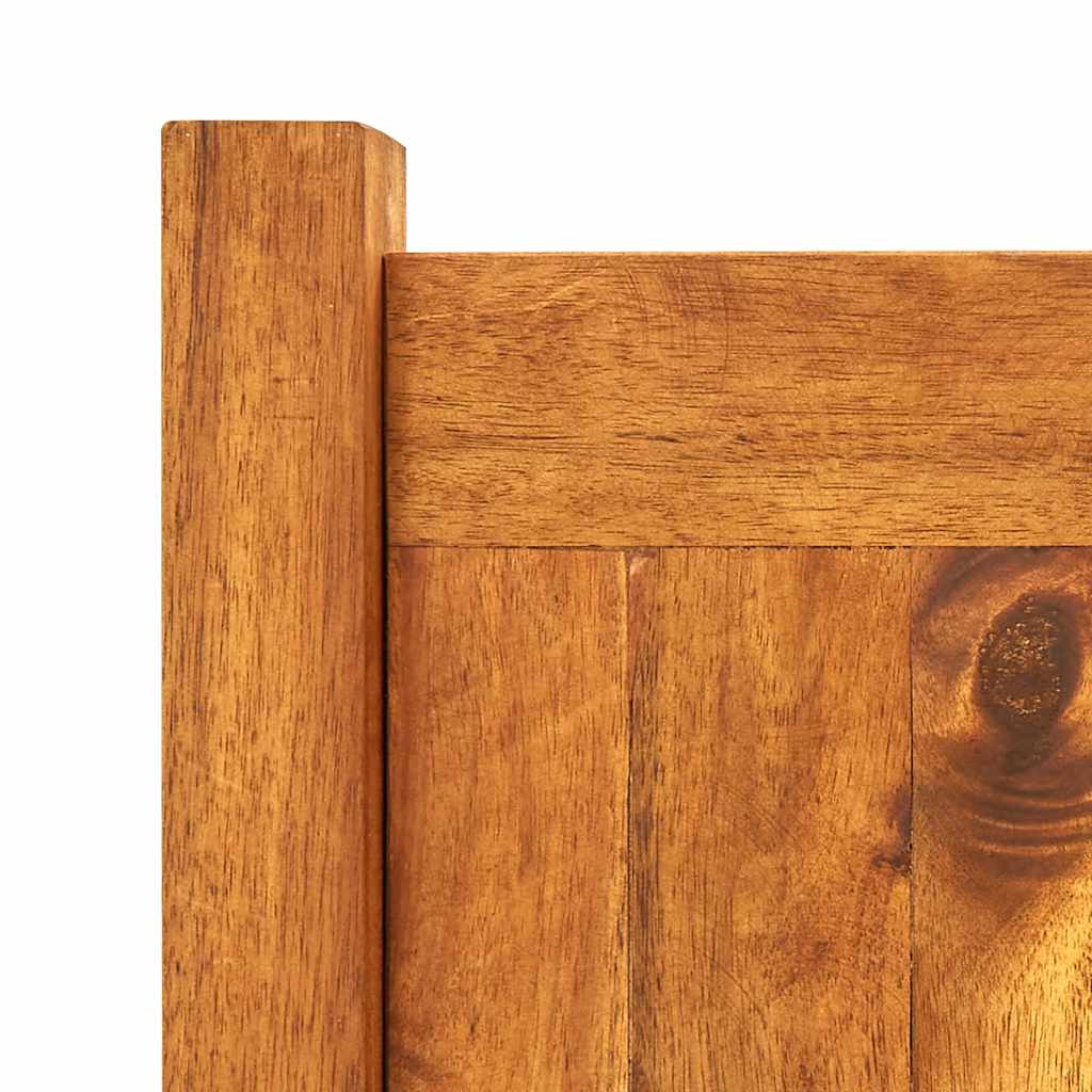 Letto Rialzato da Giardino in Legno di Acacia 150x30x25 cm | homemem39