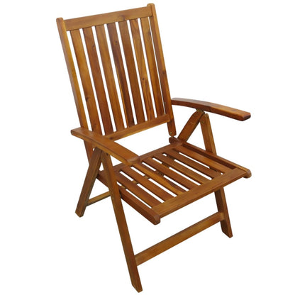 Set da Pranzo da Giardino 7 pz in Legno Massello di Acacia | homemem39