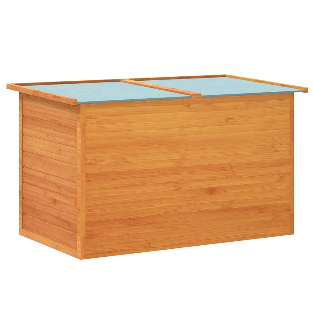 Baule da Giardino 126x72x72 cm in Legno - homemem39