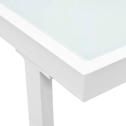 Set Divani da Giardino 5 pz in Textilene e Alluminio Nero - homemem39