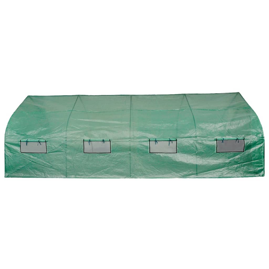 Serra Polietilene Portatile Accessibile Struttura Acciaio 18 m² | homemem39