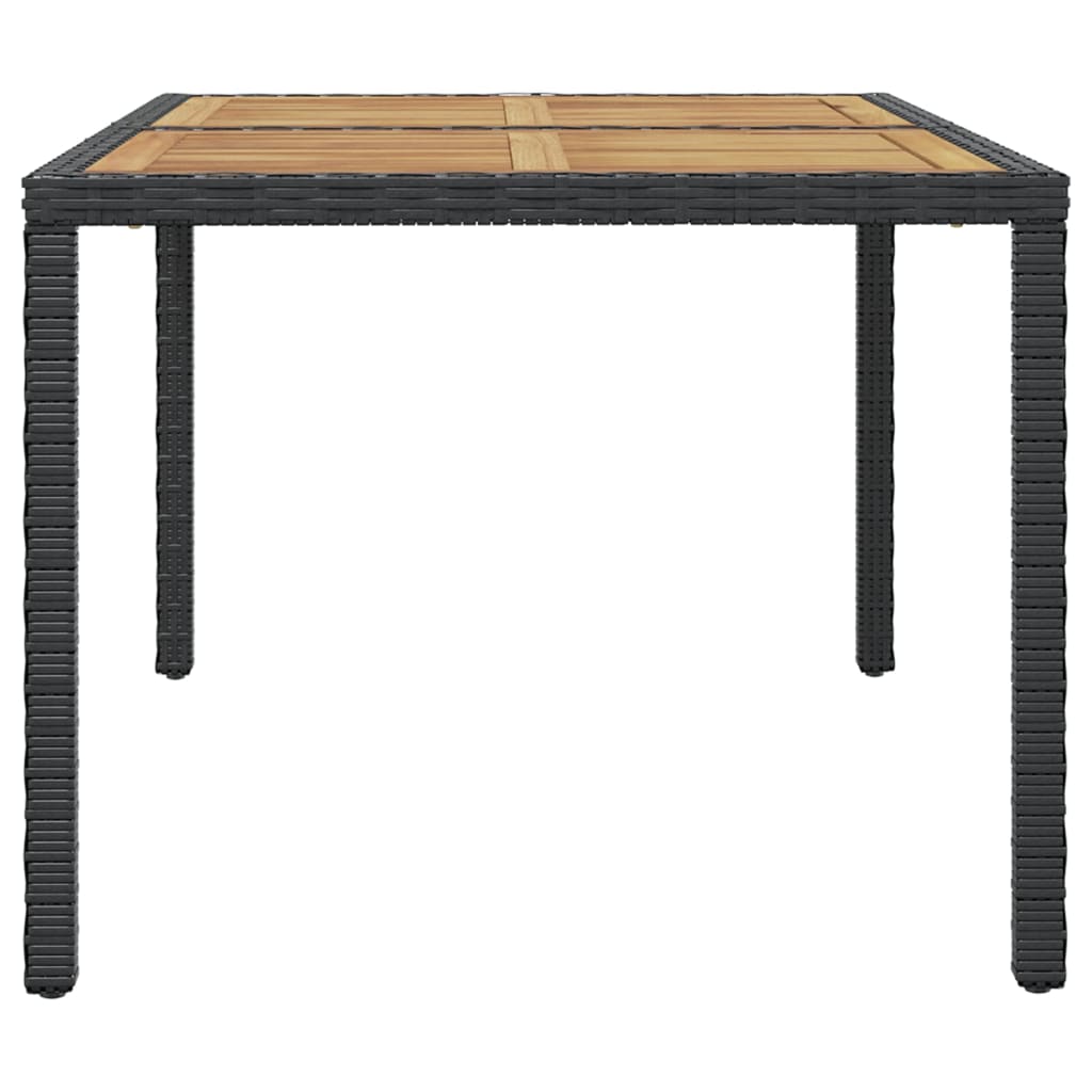 Set da Pranzo da Giardino 7 pz con Cuscini in Polyrattan | homemem39