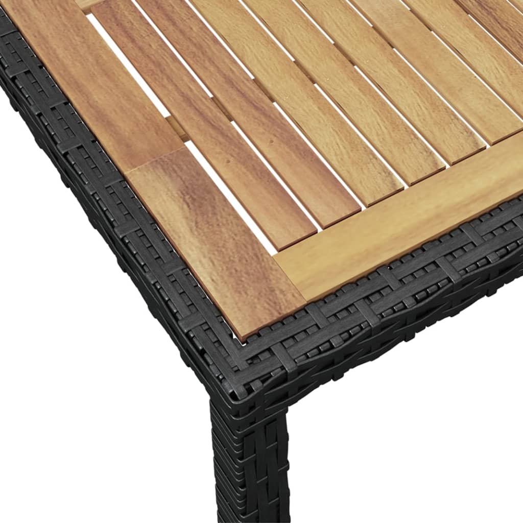 Set da Pranzo da Giardino 7 pz con Cuscini in Polyrattan | homemem39