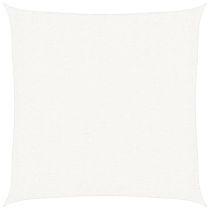 Vela a Parasole HDPE Quadrata 3,6x3,6 m Bianca - homemem39