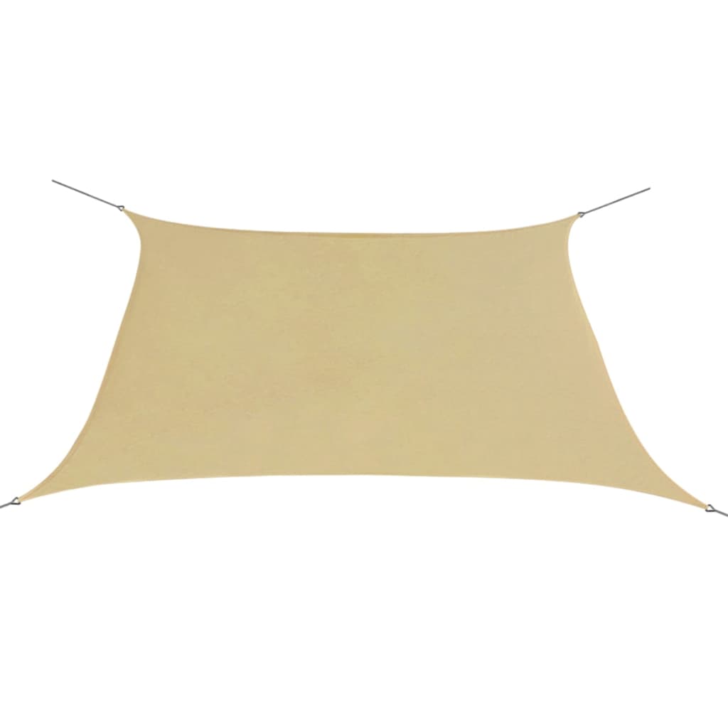 Vela Parasole in Tela Oxford Quadrata 2x2 m Beige - homemem39