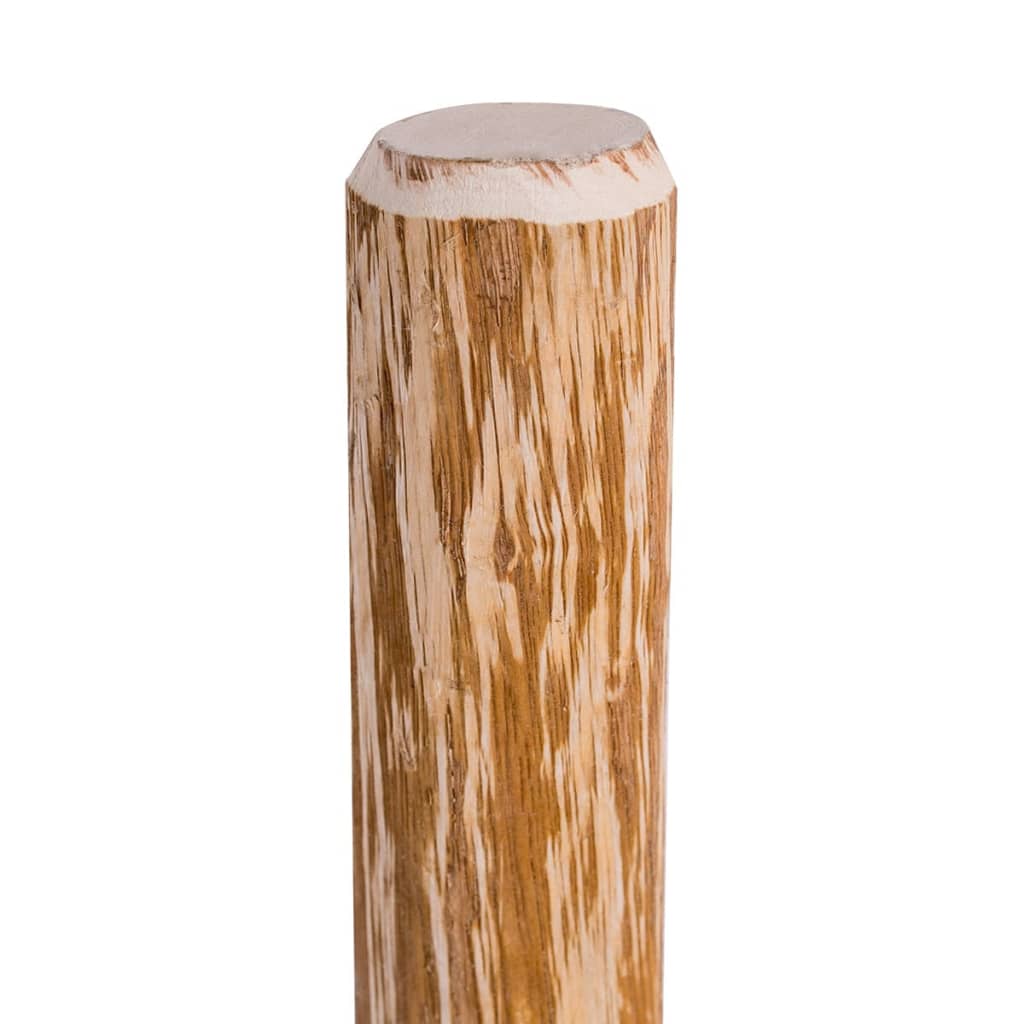 Paletti di Recinzione a Punta 4 pz Legno Nocciolo 120 cm | homemem39