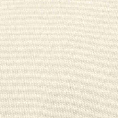 Cuscini per Sedie 2 pz Crema 120x50x3 cm in Tessuto