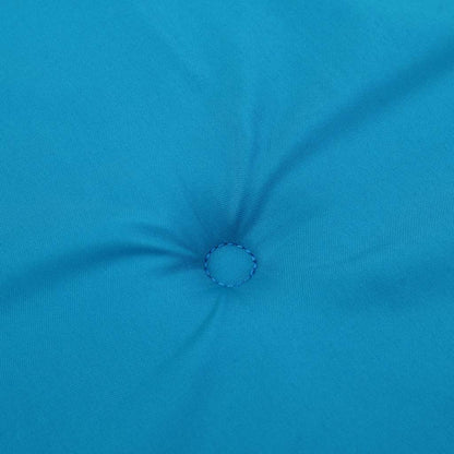 Cuscini per Sedie 2 pz Blu 120x50x3 cm in Tessuto