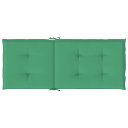 Cuscini per Sedie 4 pz Grigi 120x50x3 cm in Tessuto