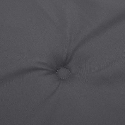 Cuscino per Panca Antracite 120x50x4 cm in Tessuto Oxford - homemem39