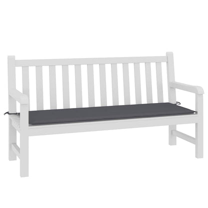 Cuscino per Panca Antracite 150x50x3 cm in Tessuto Oxford | homemem39
