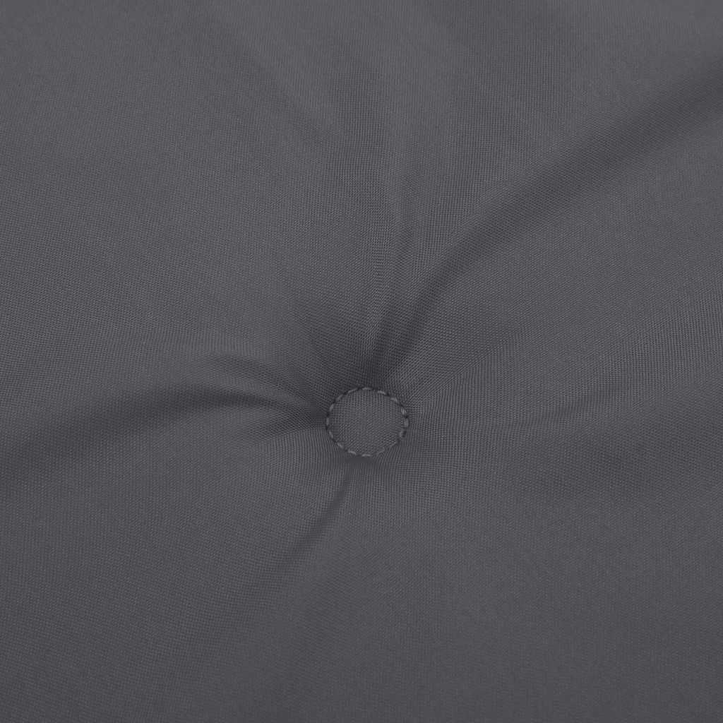 Cuscino per Panca Antracite 180x50x3 cm in Tessuto Oxford | homemem39