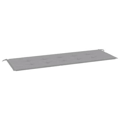Cuscino per Panca Grigio 150x50x4 cm in Tessuto Oxford | homemem39