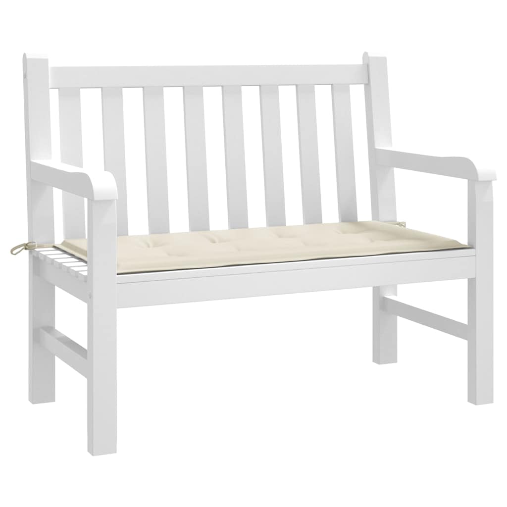 Cuscino per Panca Crema 100x50x4 cm in Tessuto Oxford | homemem39
