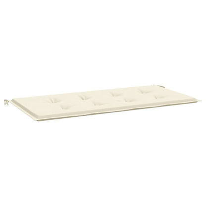 Cuscino per Panca Crema 120x50x3 cm in Tessuto Oxford | homemem39