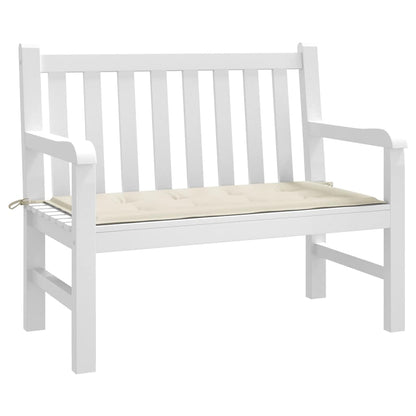 Cuscino per Panca Crema 120x50x3 cm in Tessuto Oxford | homemem39