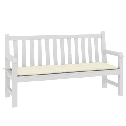 Cuscino per Panca Crema 150x50x4 cm in Tessuto Oxford | homemem39