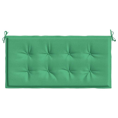 Cuscino per Panca Verde 100x50x3 cm in Tessuto Oxford