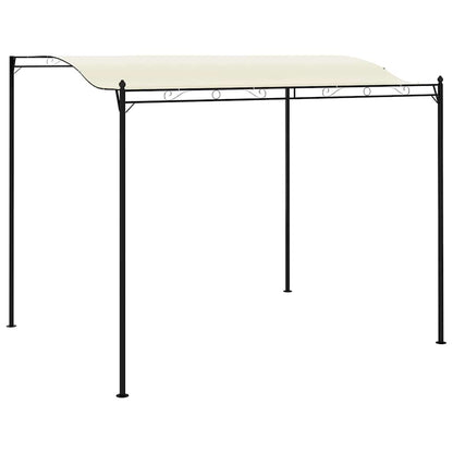 Gazebo in Tessuto Bianco Crema