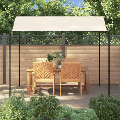 Gazebo in Tessuto Bianco Crema - homemem39
