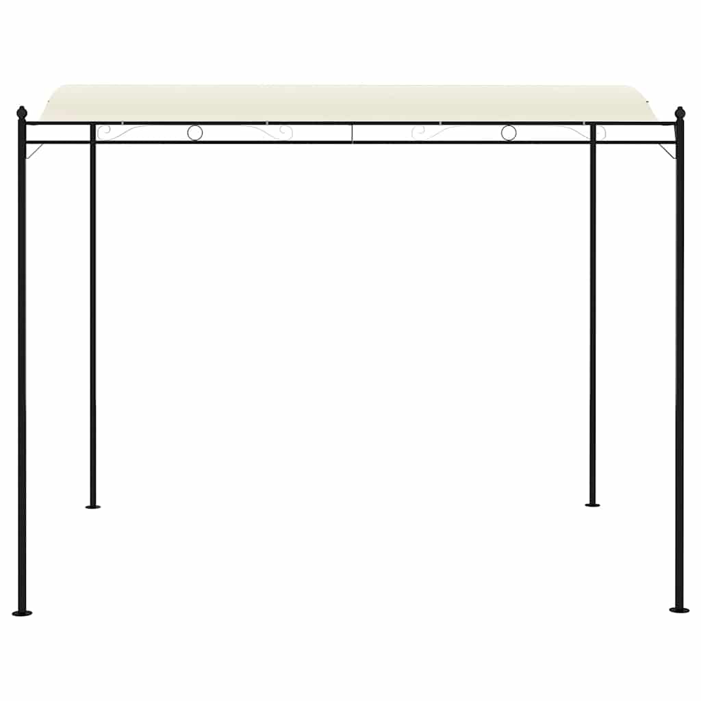 Gazebo in Tessuto Bianco Crema - homemem39