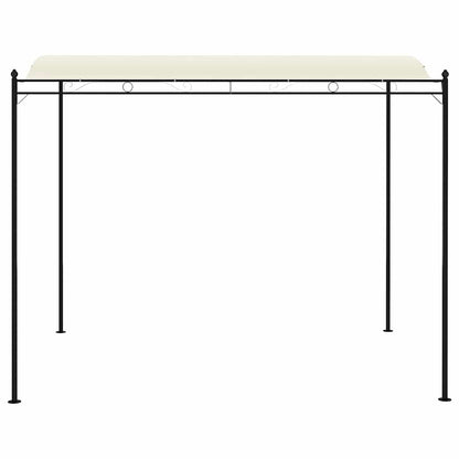 Gazebo in Tessuto Bianco Crema
