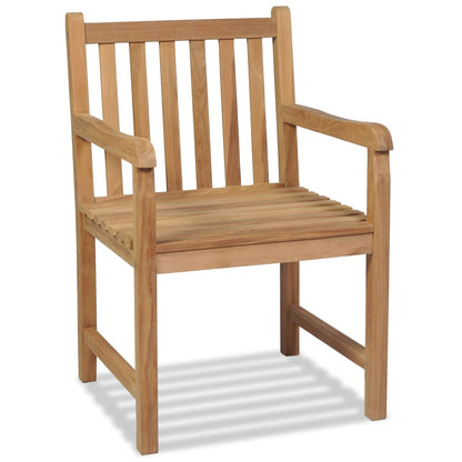 Sedie da Esterno 2 pz in Legno Massello di Teak | homemem39