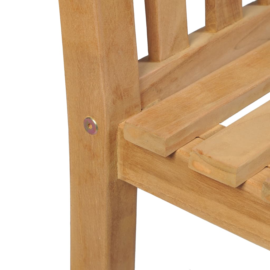 Sedie da Esterno 2 pz in Legno Massello di Teak | homemem39