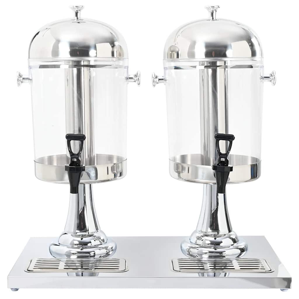 Doppio Distributore di Succhi di Frutta e Bibite 2x8 L