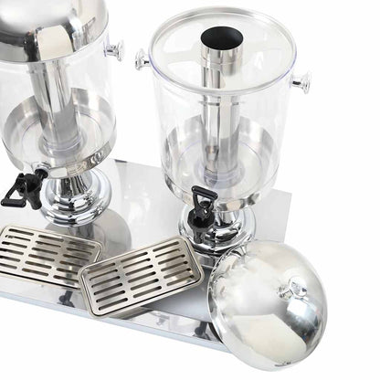 Triplo Distributore di Succhi di Frutta e Bibite 3x8 L