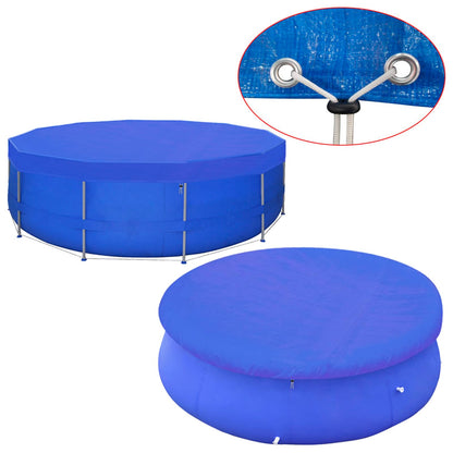 Copertura in PE per Piscine Rotonde 460 cm 90 g/m²