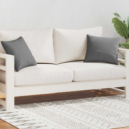 Cuscini da Esterno 2 pz 45x45 cm Grigi - homemem39