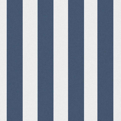 Cuscini da Esterno 2 pz Stampa a Righe 45x45 cm Blu