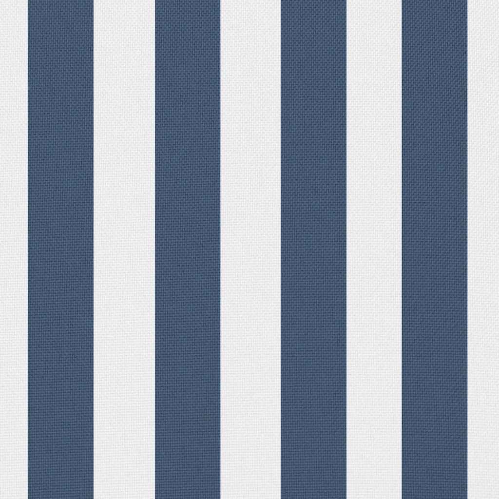 Cuscini da Esterno 4 pz Stampa a Righe 45x45 cm Blu - homemem39