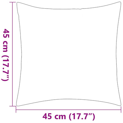 Cuscini da Esterno 4 pz Stampa a Righe 45x45 cm Blu - homemem39