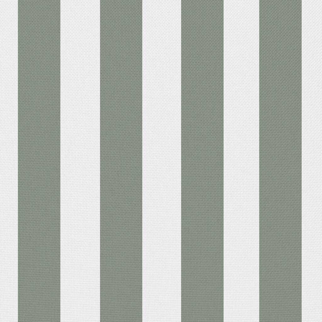 Cuscini da Esterno 2 pz Stampa a Righe 45x45 cm Grigi - homemem39