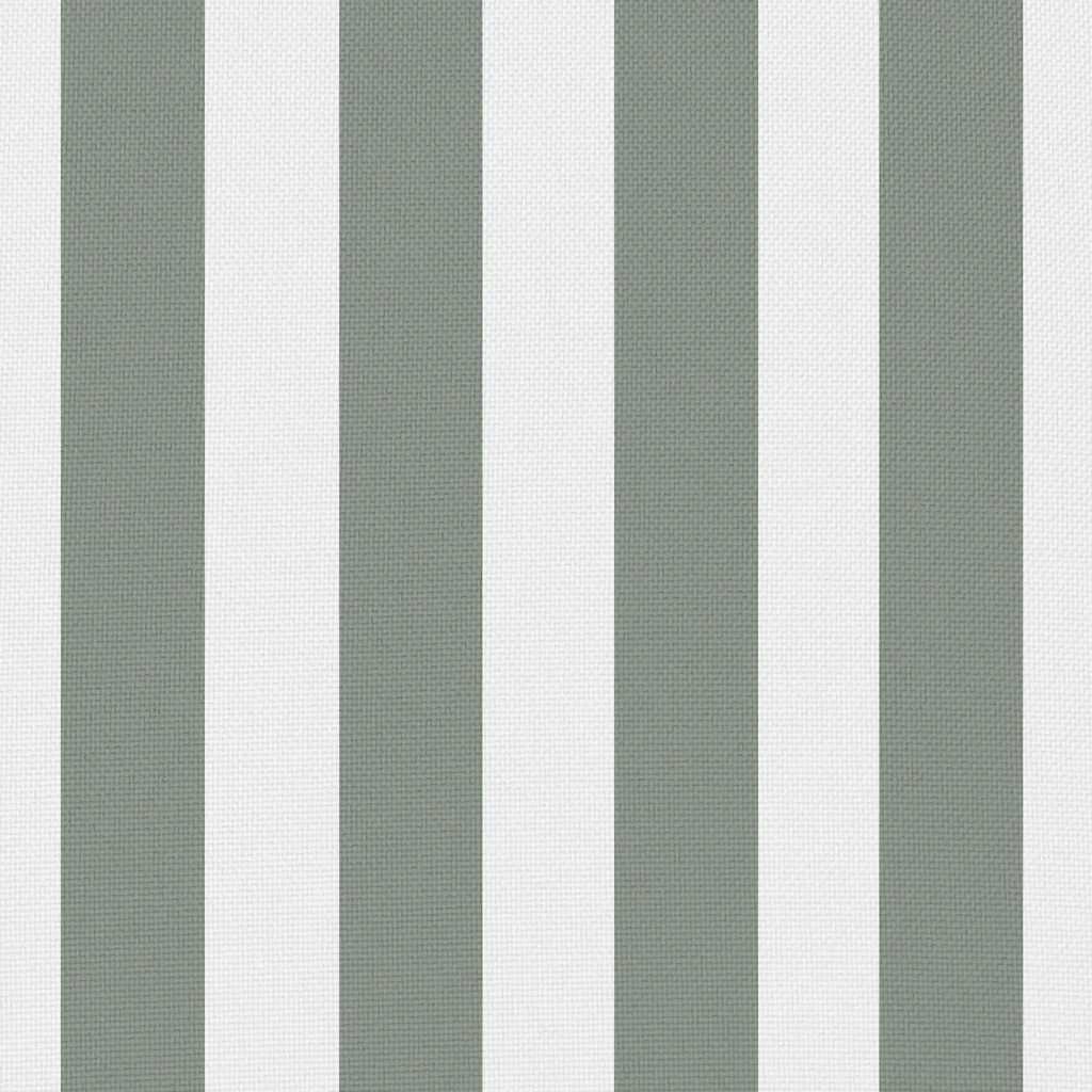 Cuscini da Esterno 4 pz Stampa a Righe 45x45 cm Grigi | homemem39
