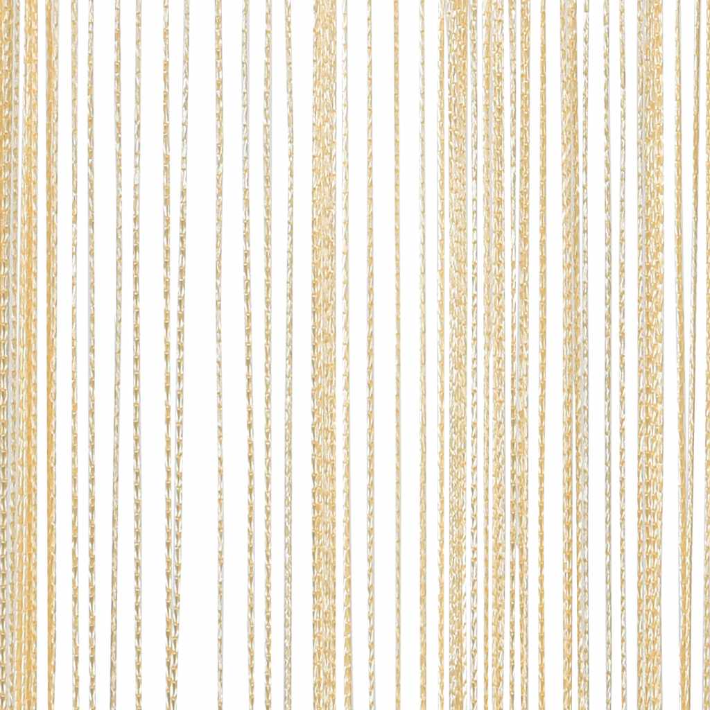 2 Pz Tende a Fili 100x250 cm Crema